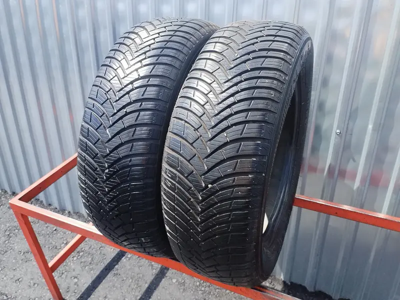 Пара б/у шин 215/55 R16 Kleber Quadraxer 2