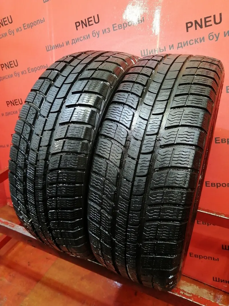 Пара б/у шин 215/55 R16 Michelin Pilot Alpin PA 2