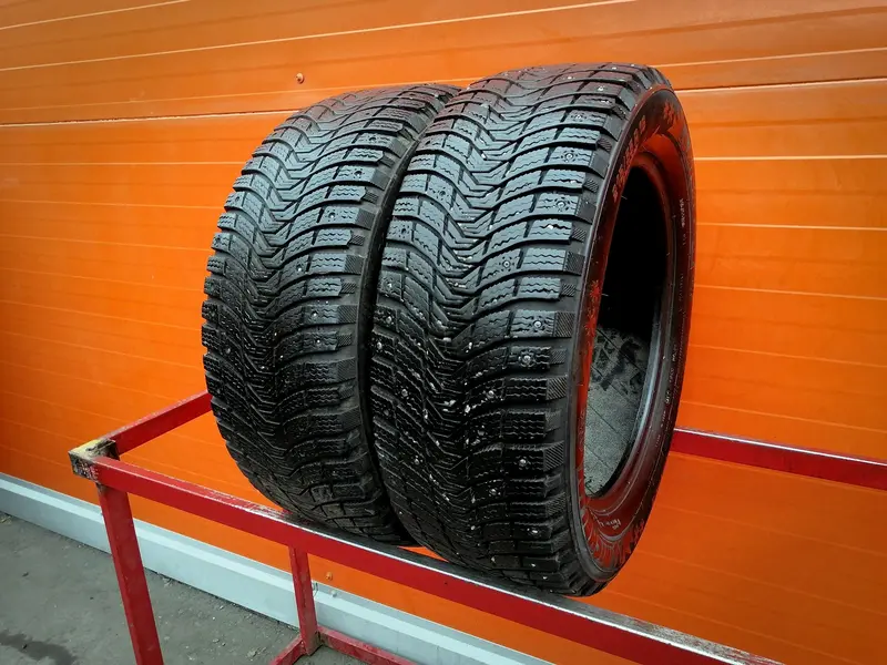 Пара б/у шин 215/55 R16 Michelin X-Ice North 3
