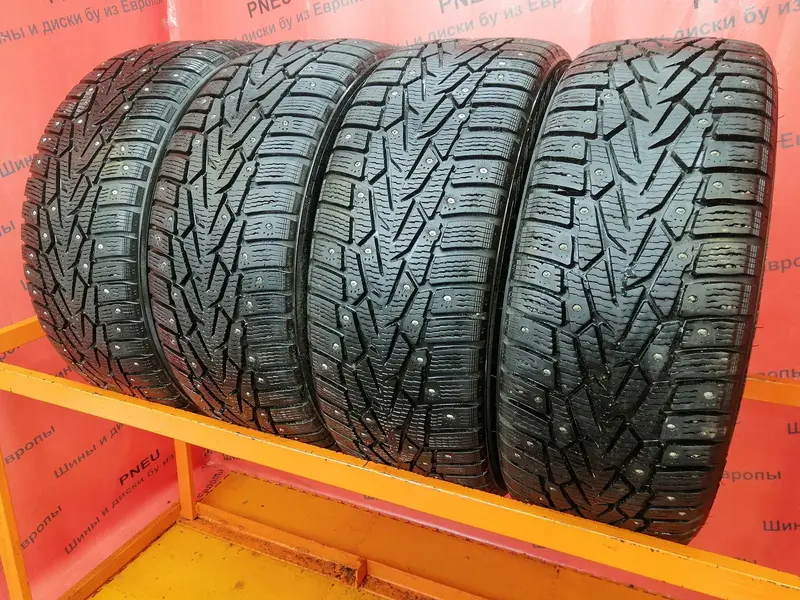 Комплект б/у шин 215/55 R16 Nokian Hakkapeliitta 7, фото 1