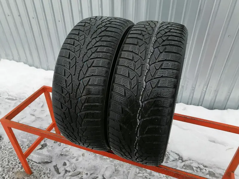 Пара б/у шин 215/55 R16 Nokian WR D4
