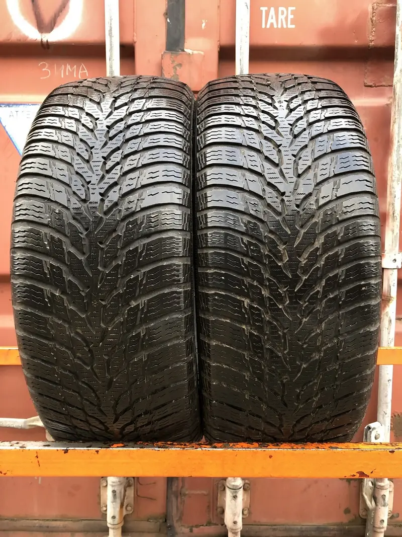 Пара б/у шин 215/55 R16 Nokian WR Snowproof, фото 1