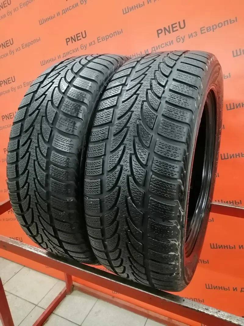 Пара б/у шин 215/55 R16 Nokian W+