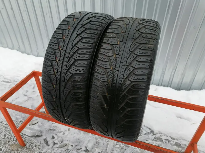 Пара б/у шин 215/55 R16 Uniroyal MS Plus 77, фото 1