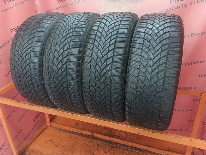 Комплект б/у шин 215/55 R17 Bridgestone Blizzak LM-005