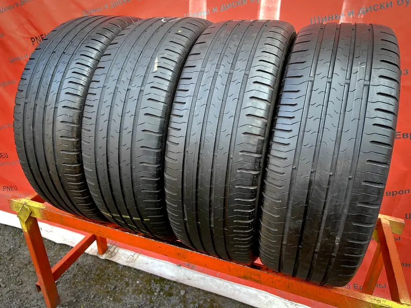 Комплект б/у шин 215/55 R17 Continental ContiEcoContact 5, фото 1