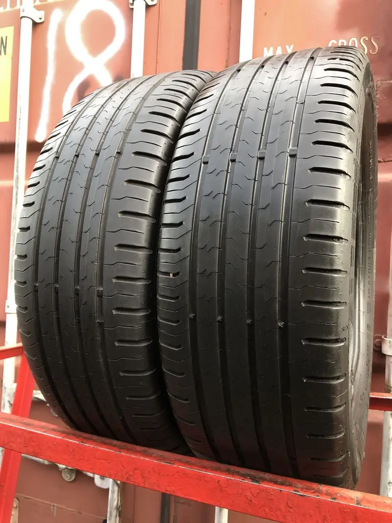 Пара б/у шин 215/55 R17 Continental ContiEcoContact 5
