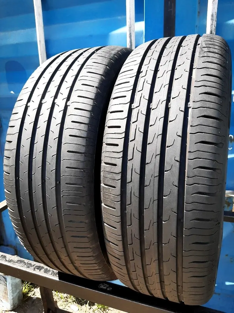 Пара б/у шин 215/55 R17 Continental ContiEcoContact 6