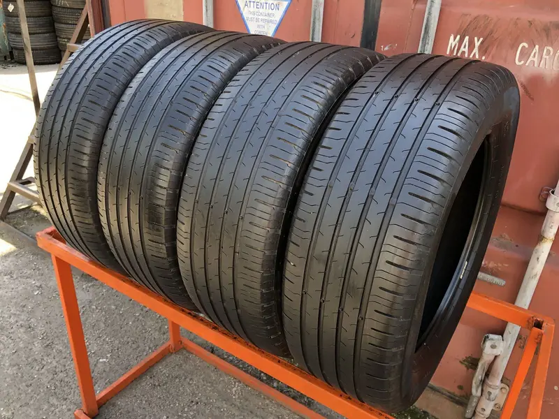 Комплект б/у шин 215/55 R17 Continental ContiEcoContact 6, фото 1