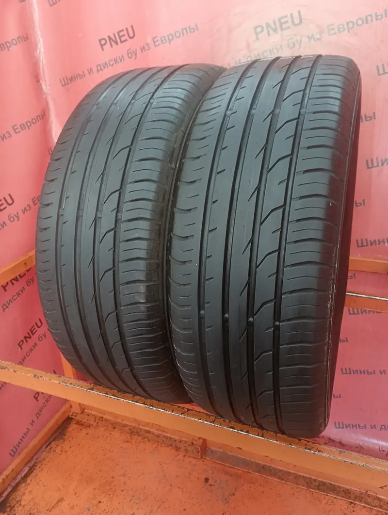 Пара б/у шин 215/55 R17 Continental ContiPremiumContact 2