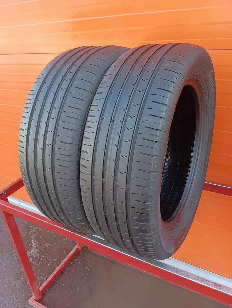 Пара б/у шин 215/55 R17 Continental ContiPremiumContact 5