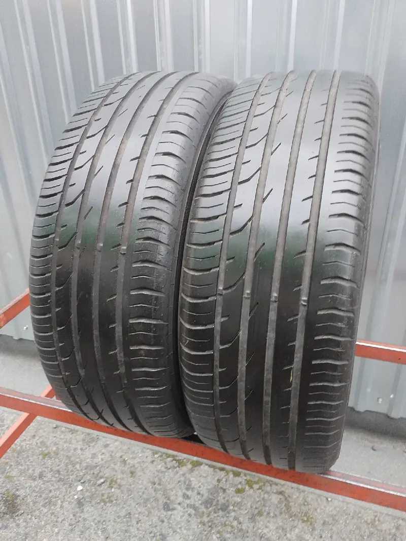 Пара б/у шин 215/55 R17 Continental ContiPremiumContact 5