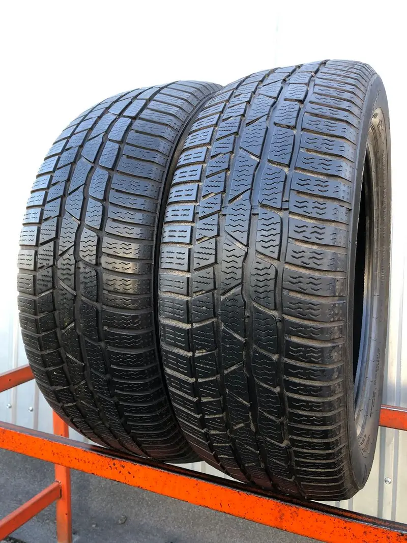Пара б/у шин 215/55 R17 Continental ContiWinterContact TS 830 P