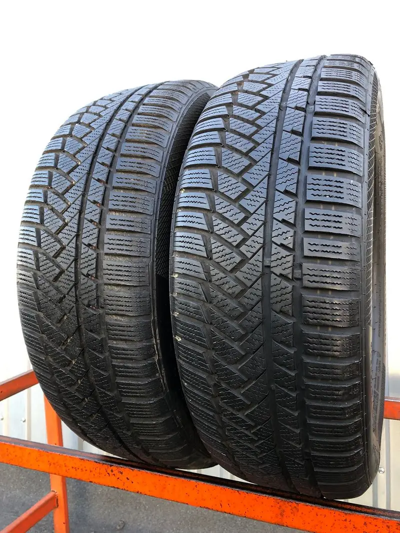 Пара б/у шин 215/55 R17 Continental ContiWinterContact TS 850 P
