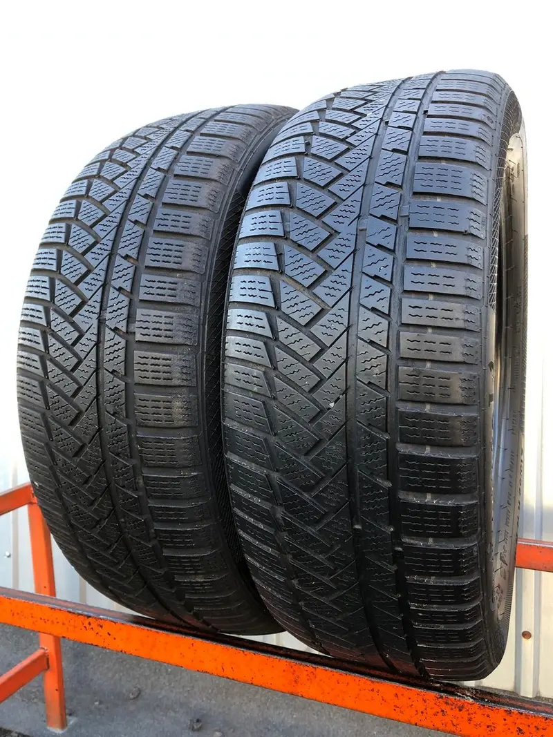 Пара б/у шин 215/55 R17 Continental ContiWinterContact TS 850 P