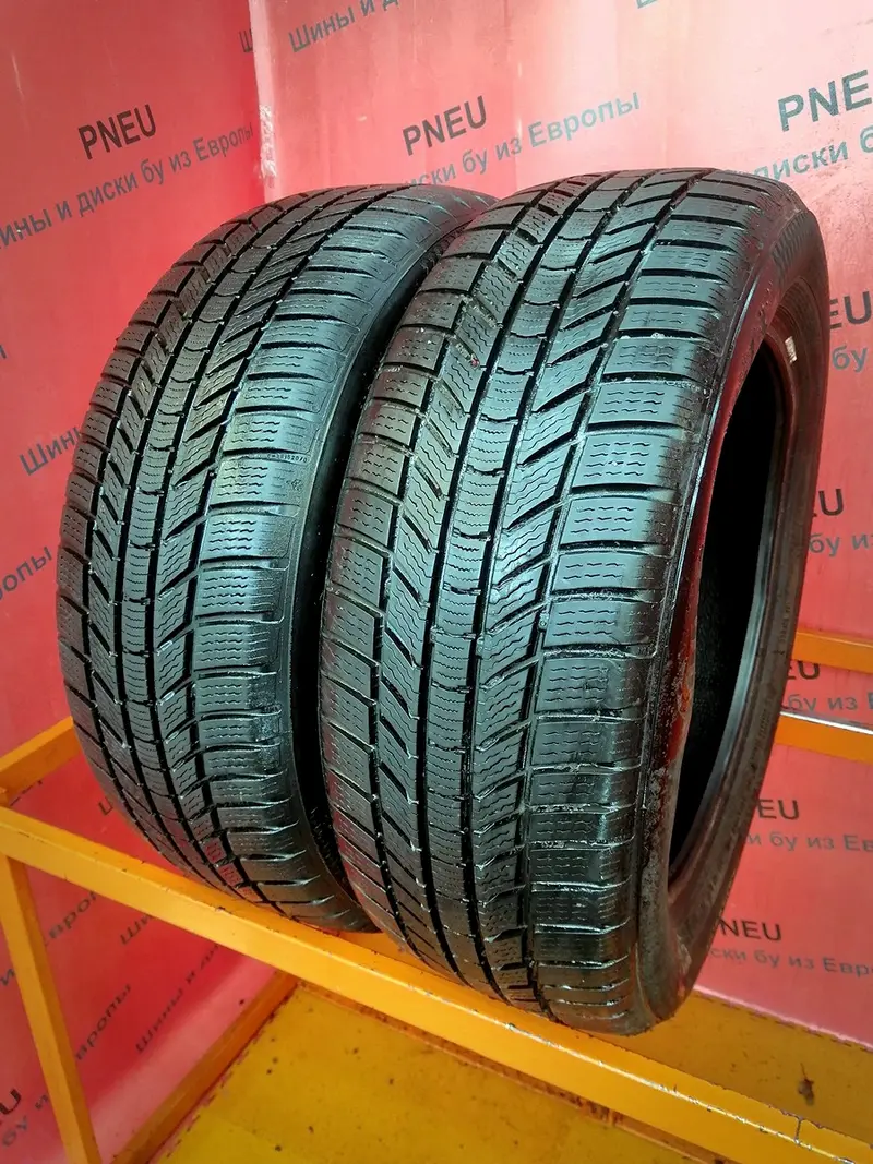 Пара б/у шин 215/55 R17 Continental ContiWinterContact TS 870 P