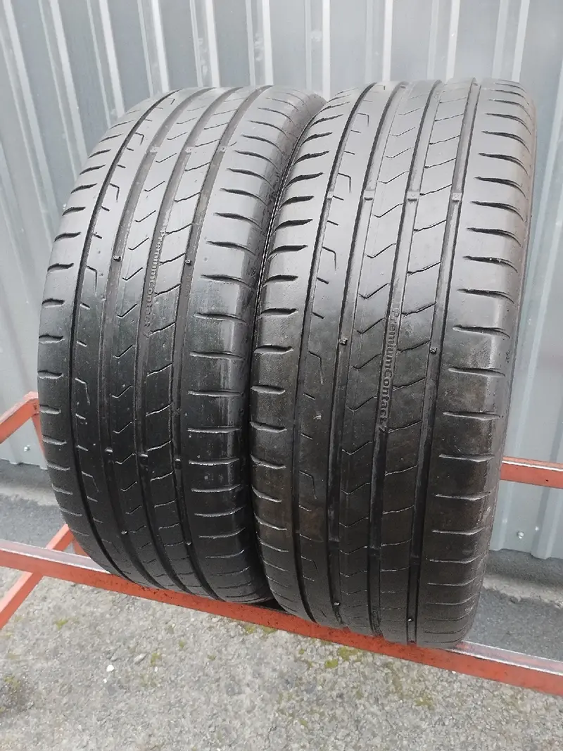 Пара б/у шин 215/55 R17 Continental PremiumContact 7