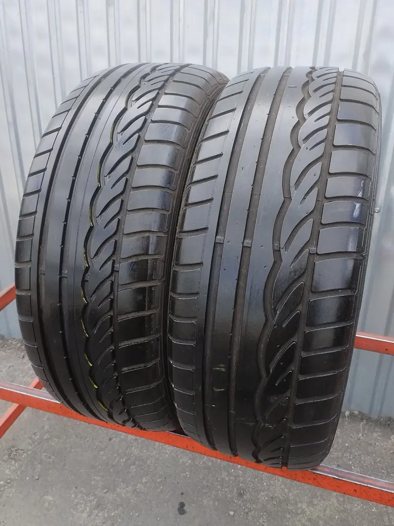 Пара б/у шин 215/55 R17 Dunlop SP Sport 01