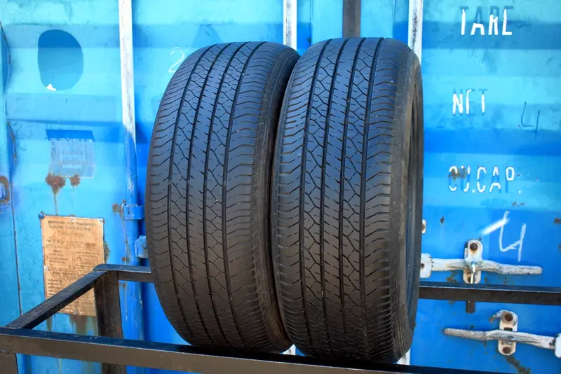 Пара б/у шин 215/55 R17 Dunlop SP Sport 270