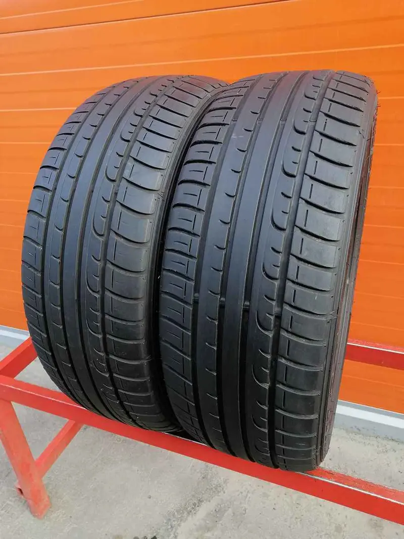 Пара б/у шин 215/55 R17 Dunlop SP Sport FastResponse