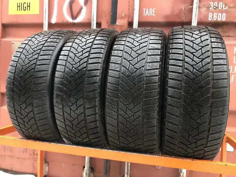 Комплект б/у шин 215/55 R17 Dunlop Winter Sport 5
