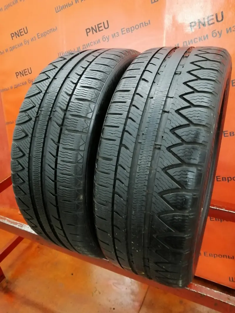 Пара б/у шин 215/55 R17 Michelin Pilot Alpin PA 3