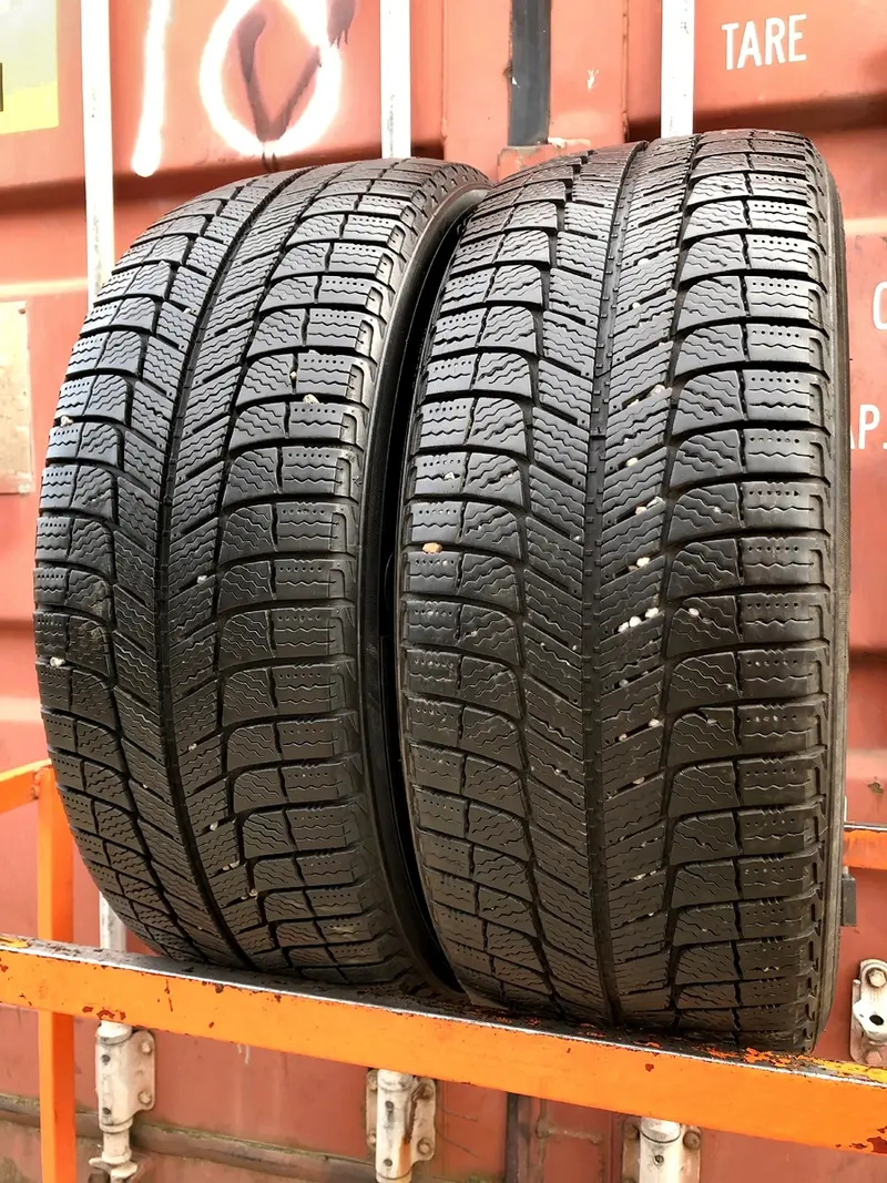 Пара б/у шин 215/55 R17 Michelin X-Ice 3, фото 1