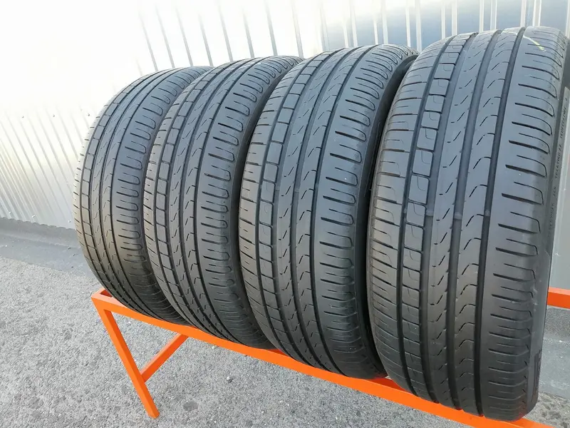 Комплект б/у шин 215/55 R17 Pirelli P 7 Cinturato