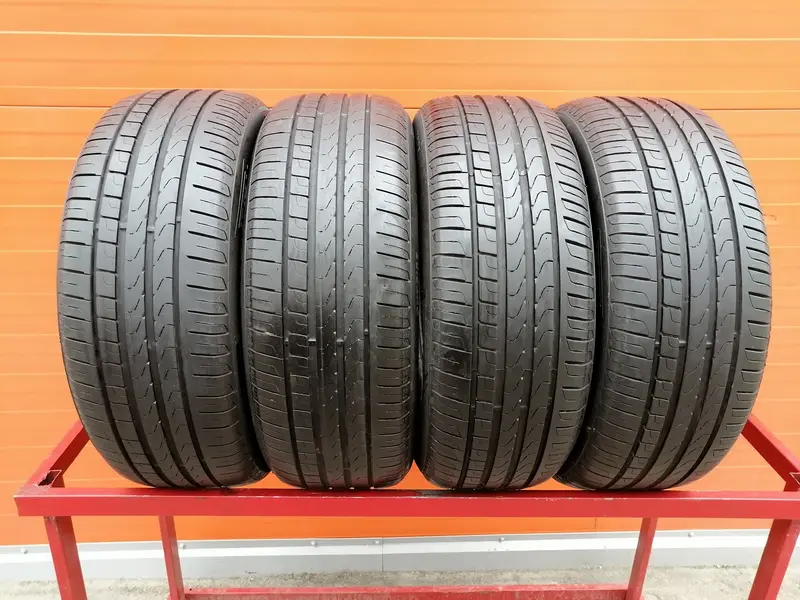 Комплект б/у шин 215/55 R17 Pirelli P 7 Cinturato, фото 1