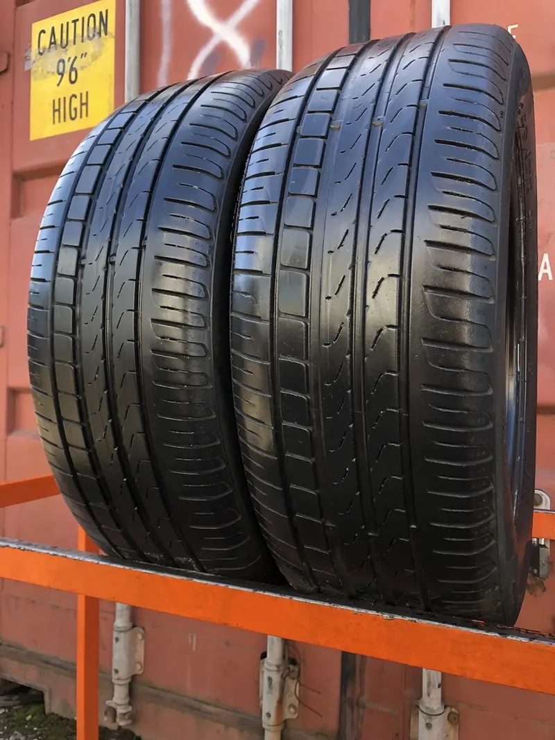 Пара б/у шин 215/55 R17 Pirelli P 7 Cinturato