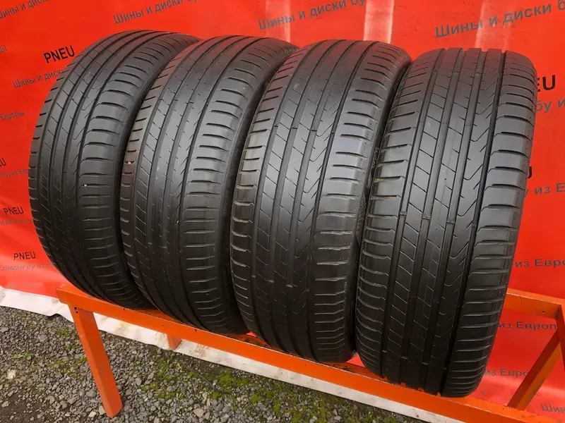 Комплект б/у шин 215/55 R17 Pirelli P 7 Cinturato P7C2