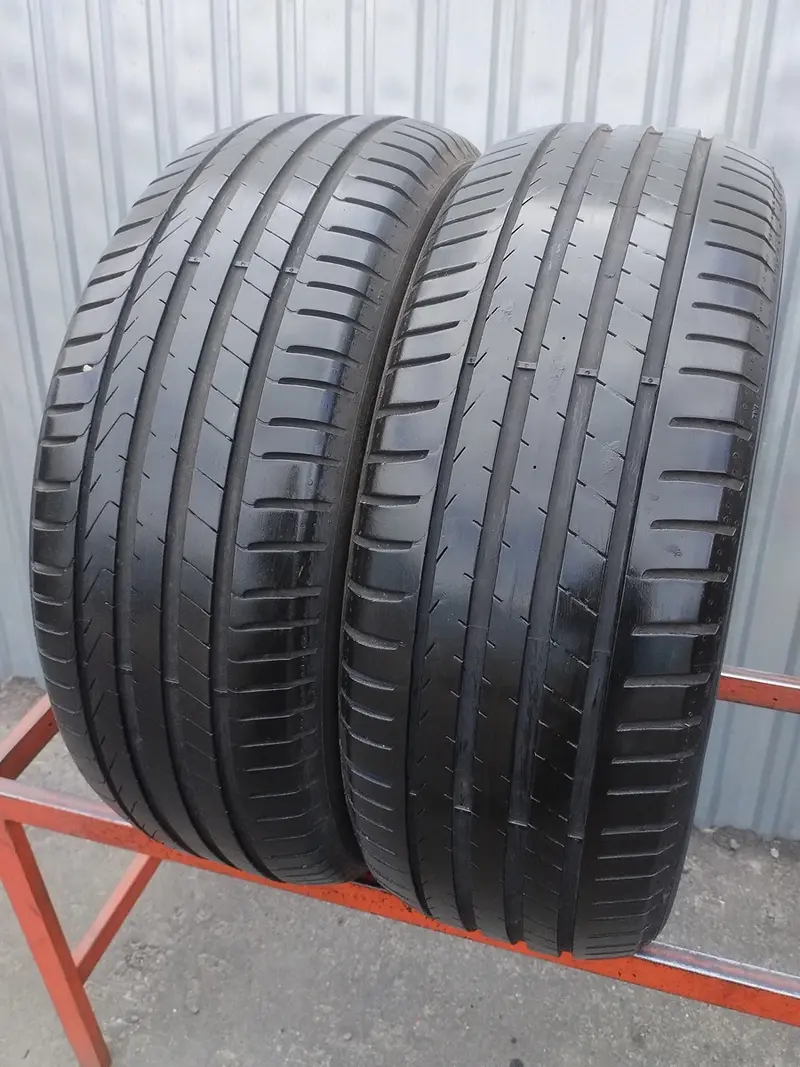 Пара б/у шин 215/55 R17 Pirelli P 7 Cinturato P7C2, фото 1