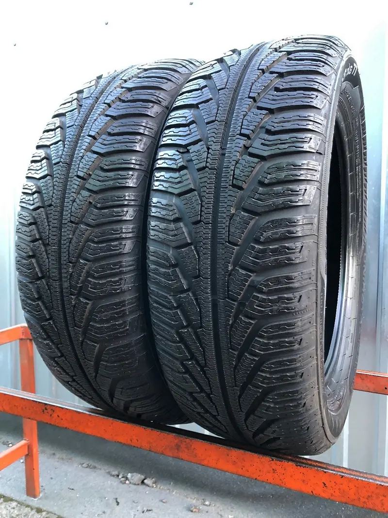Пара б/у шин 215/55 R17 Uniroyal MS Plus 77, фото 1