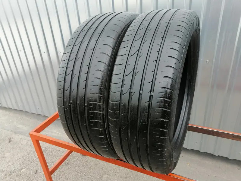 Пара б/у шин 215/55 R18 Continental ContiPremiumContact 2