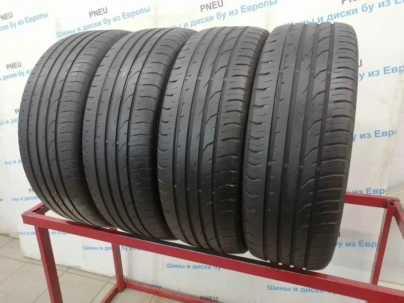 Комплект б/у шин 215/55 R18 Continental ContiPremiumContact 2