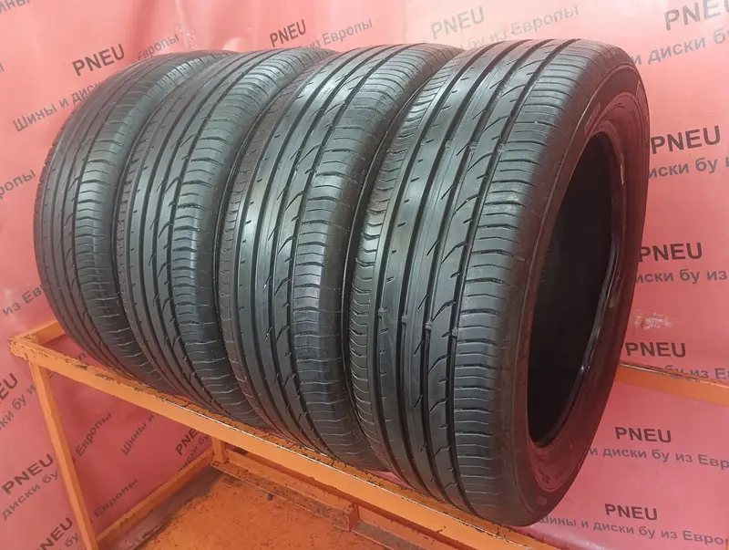 Комплект б/у шин 215/55 R18 Continental ContiPremiumContact 2