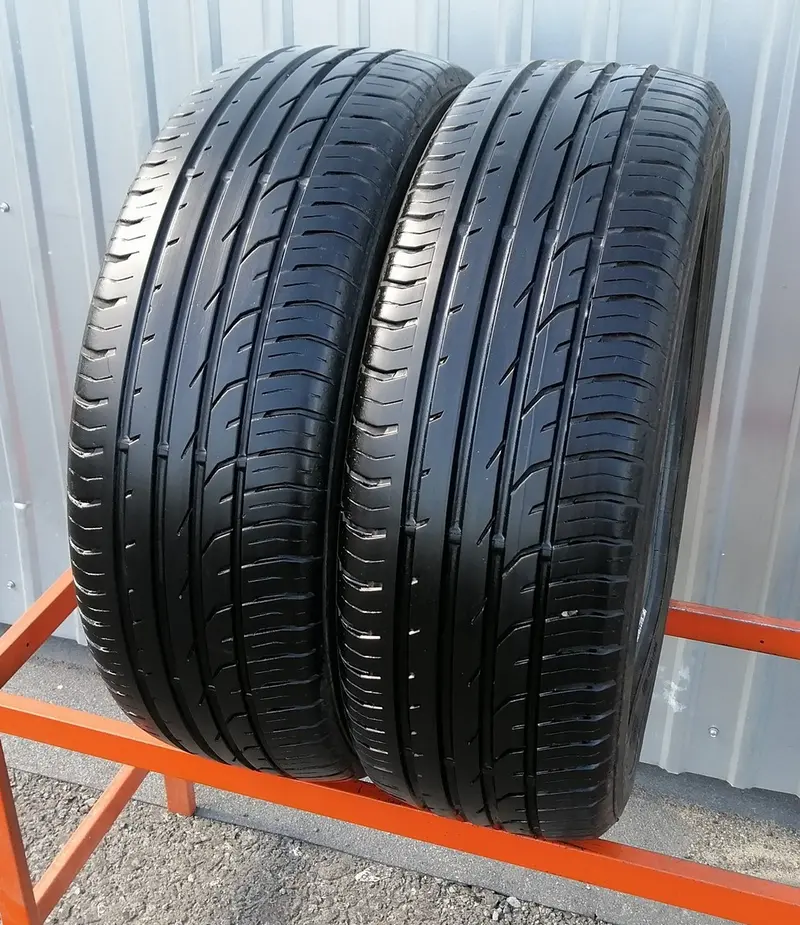 Пара б/у шин 215/55 R18 Continental ContiPremiumContact 2