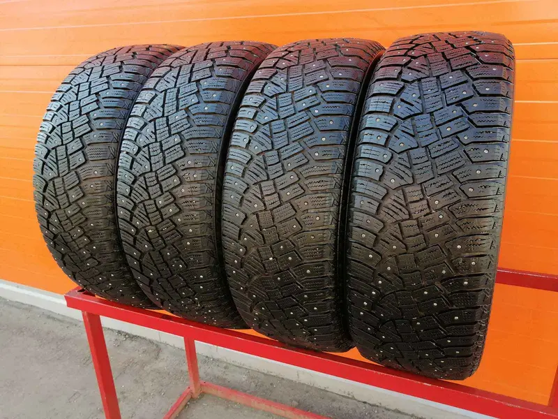 Комплект б/у шин 215/55 R18 Continental IceContact 2
