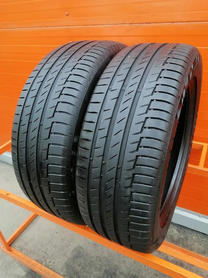 Пара б/у шин 215/55 R18 Continental PremiumContact 6, фото 1