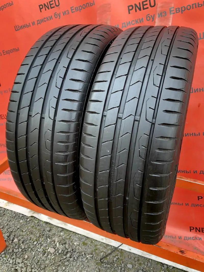 Пара б/у шин 215/55 R18 Continental PremiumContact 7, фото 1