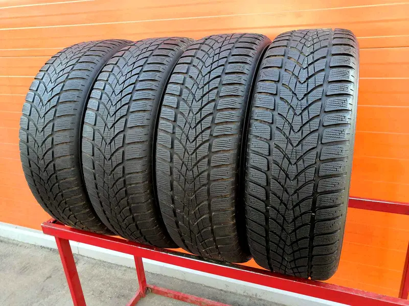 Комплект б/у шин 215/55 R18 Dunlop SP Winter Sport 4D RunFlat MOE
