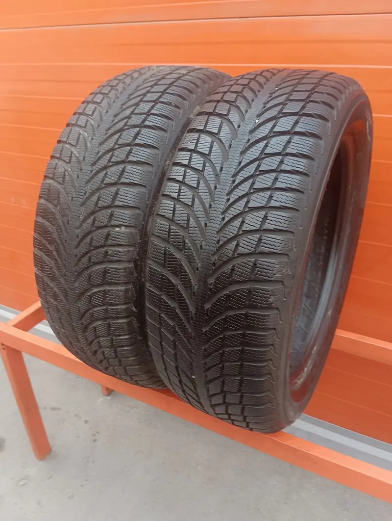 Пара б/у шин 215/55 R18 Michelin Latitude Alpin LA2