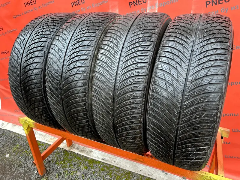 Комплект б/у шин 215/55 R18 Michelin Pilot Alpin 5