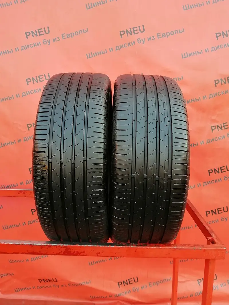 Пара б/у шин 215/60 R16 Continental ContiEcoContact 6, фото 1