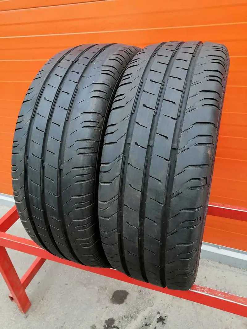 Пара б/у шин 215/60 R16 Continental ContiVanContact 200