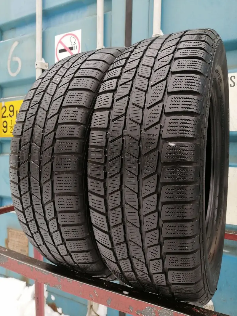 Пара б/у шин 215/60 R16 Continental ContiWinterContact TS 815