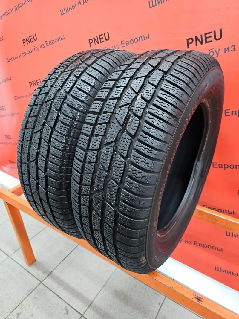Пара б/у шин 215/60 R16 Continental ContiWinterContact TS 830 P