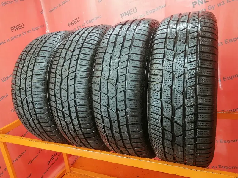 Комплект б/у шин 215/60 R16 Continental ContiWinterContact TS 830 P