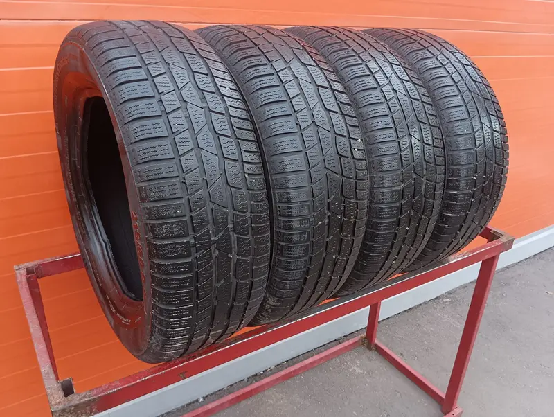 Комплект б/у шин 215/60 R16 Continental ContiWinterContact TS 830 P