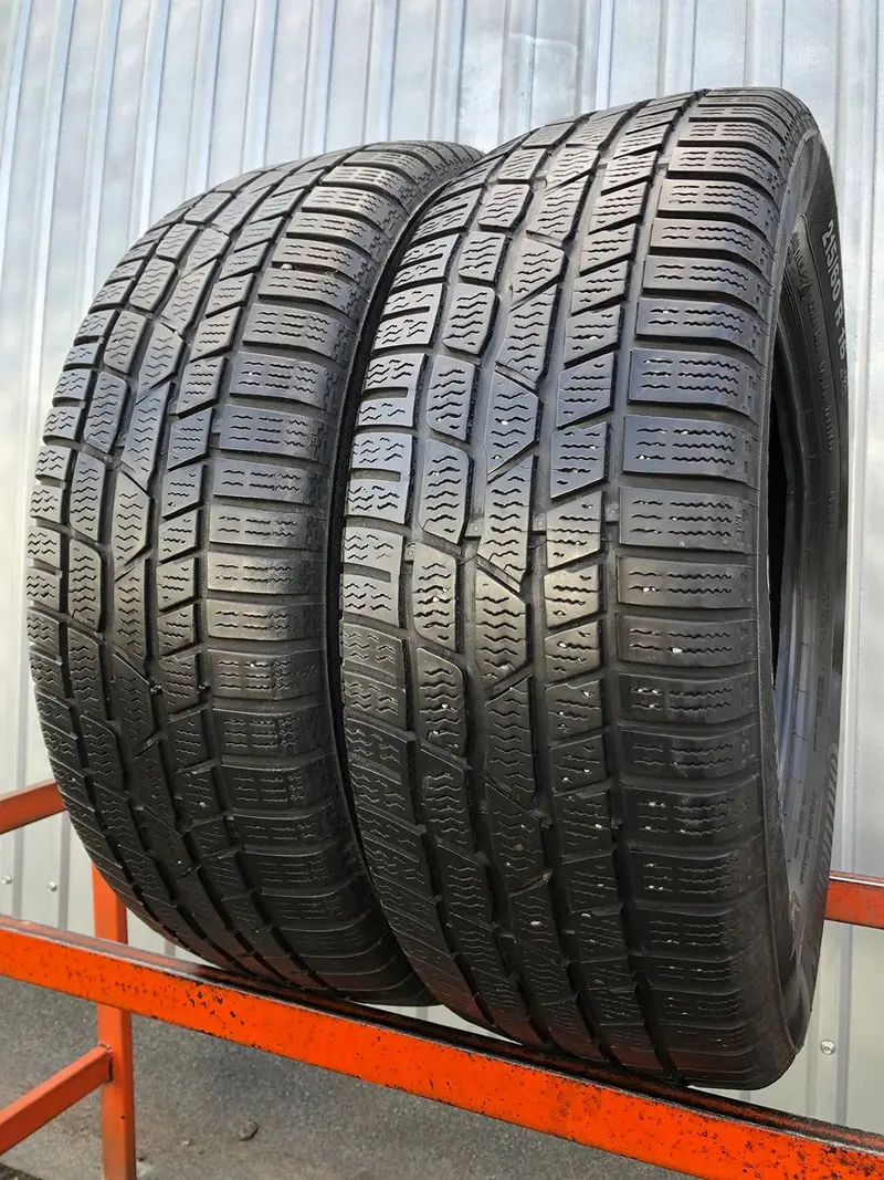 Пара б/у шин 215/60 R16 Continental ContiWinterContact TS 830 P
